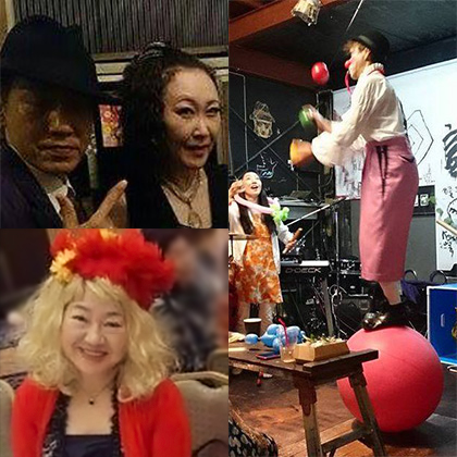 梅村ひろみ&クラウンアキオ